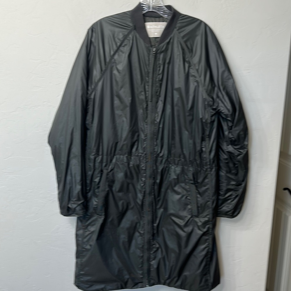 Athleta green summit insulated parka size medium.